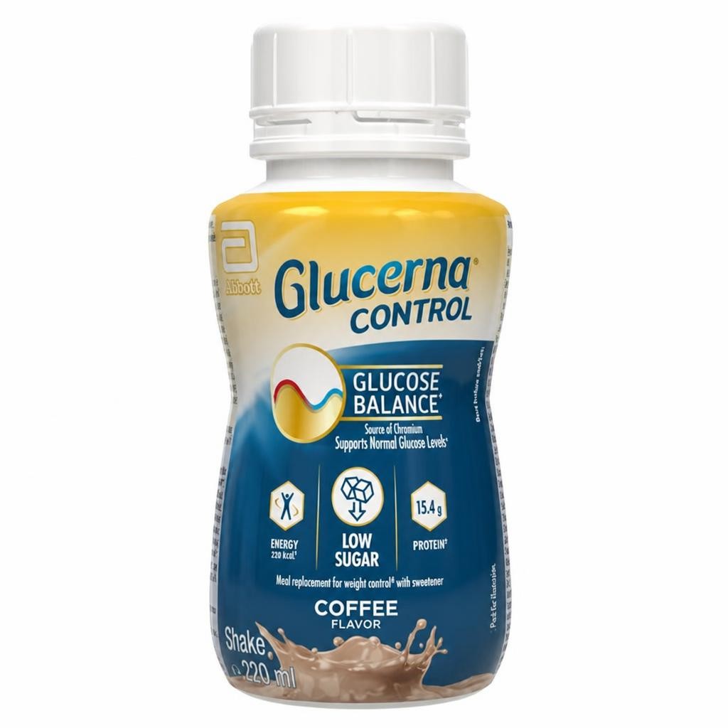 Glucerna Control 220ml Coffee Flavour Shake