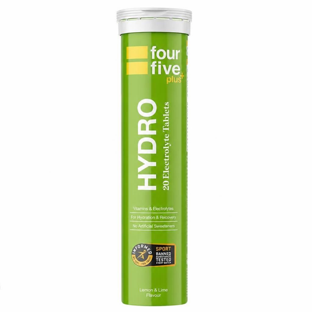 Fourfive 20 x Plus+ Lemon & Lime Flavour Hydro Electrolyte Tablets