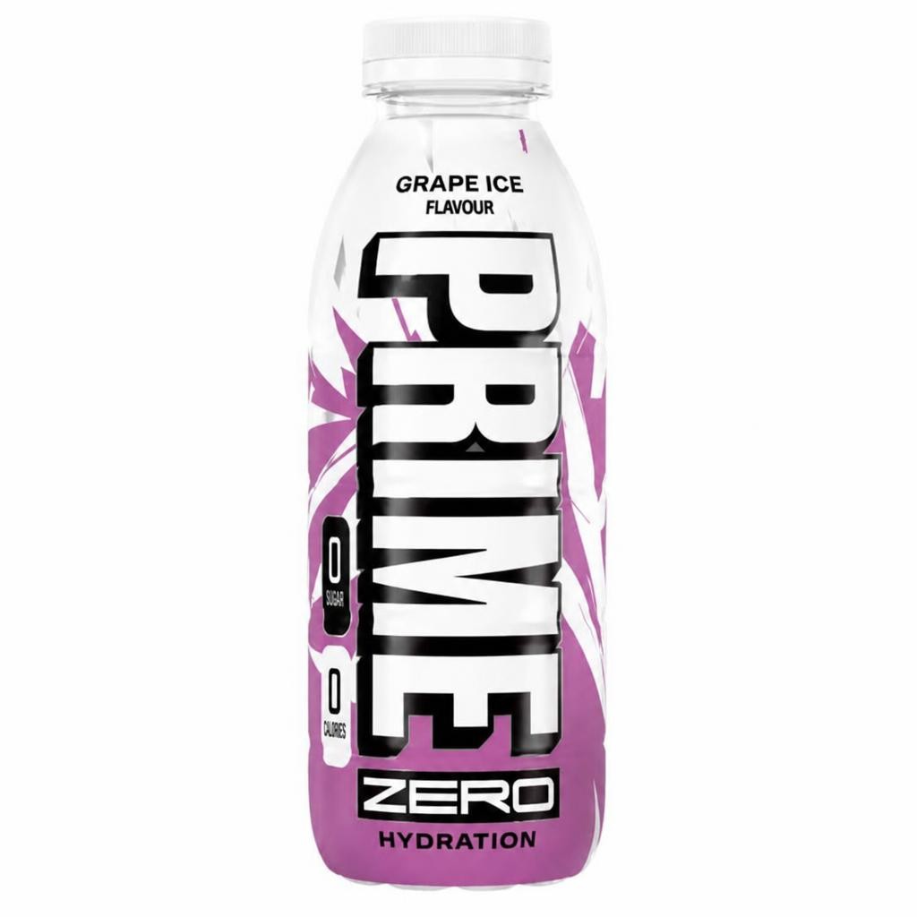 Prime ZERO Hydration Grape Ice 500ml