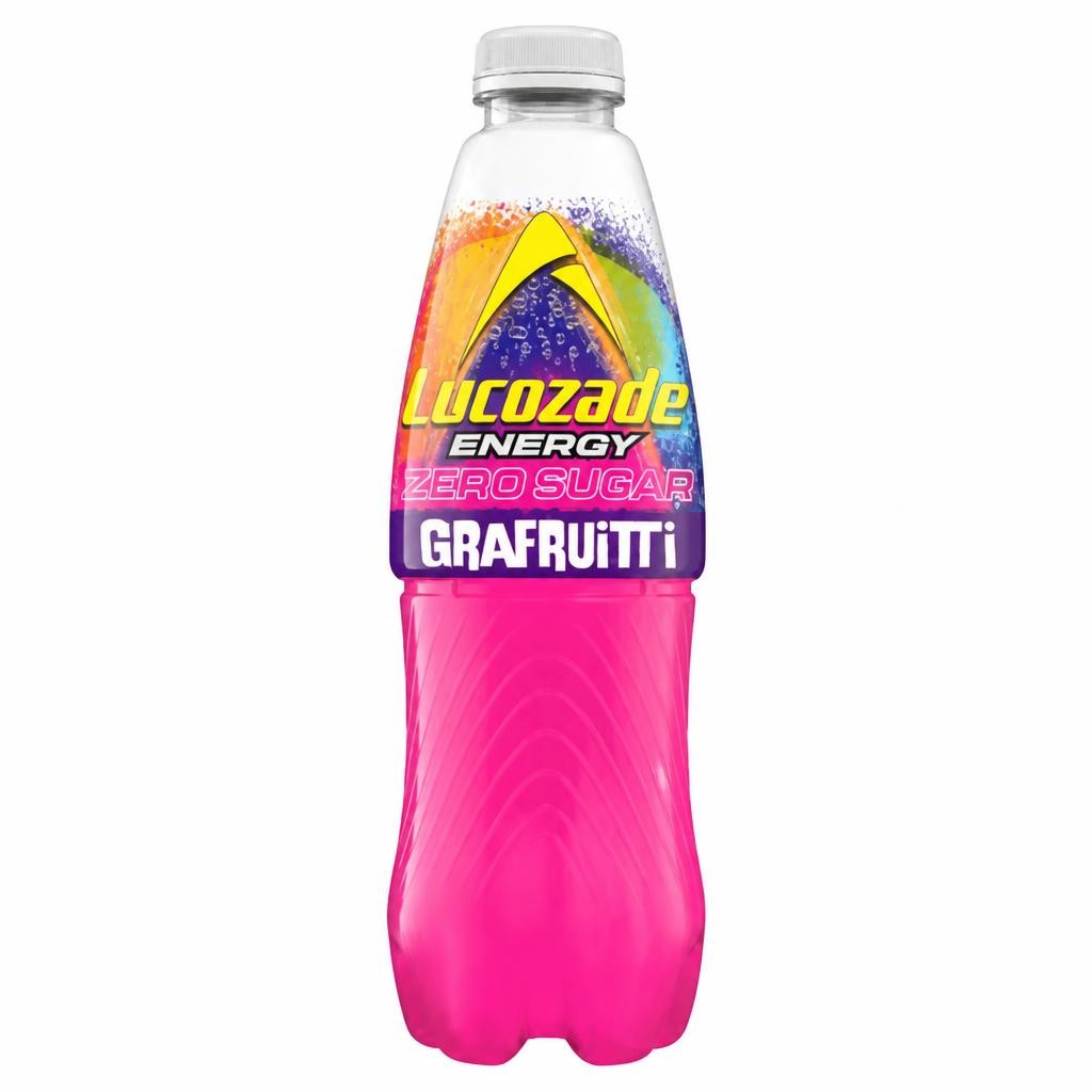 Lucozade Energy Zero Sugar Drink Grafruitti 900ml