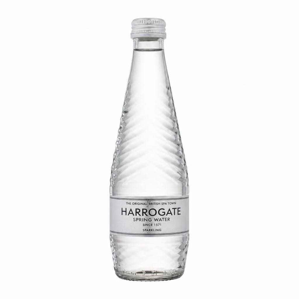 Harrogate Water Sparkling Glass Bottle 24 x 330ml