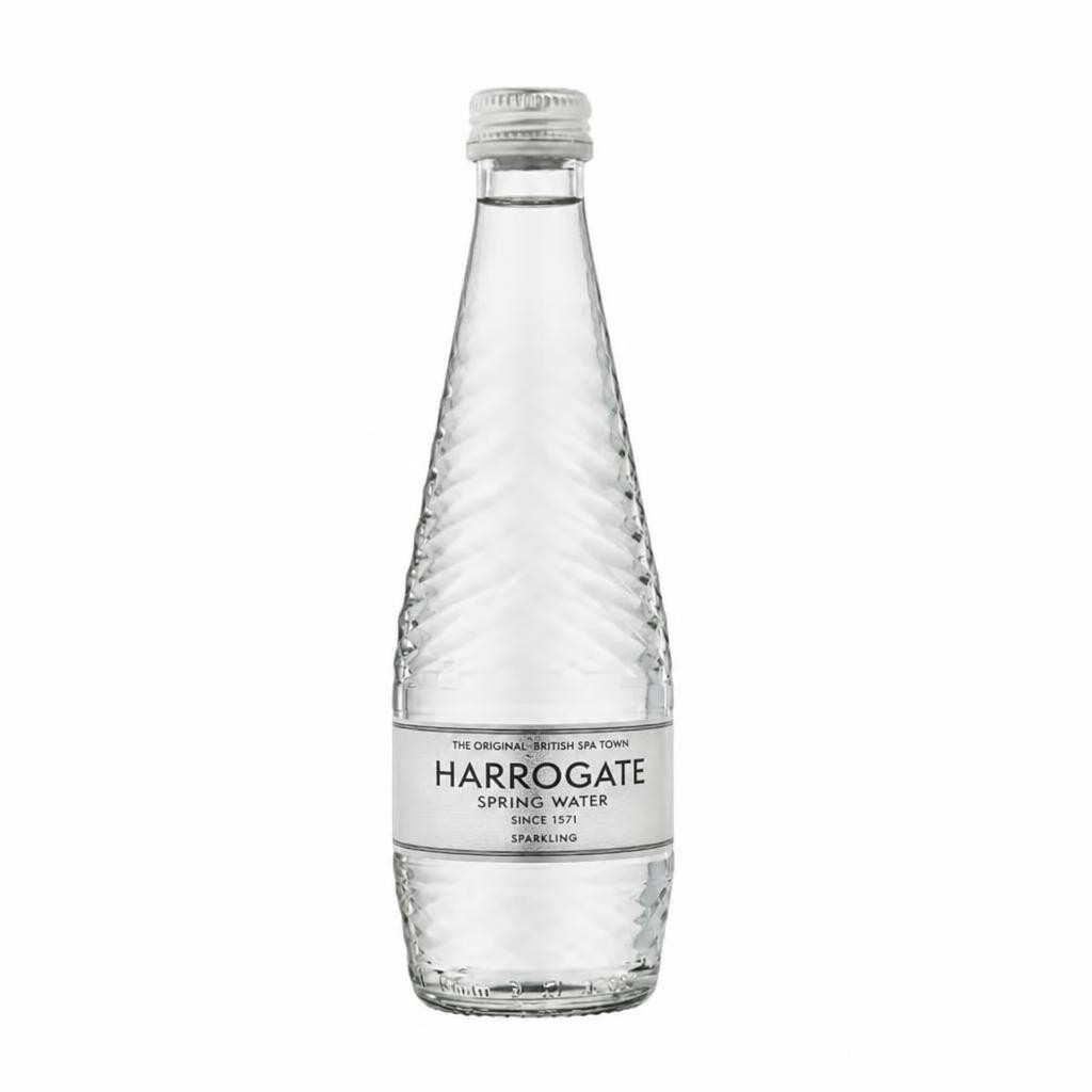 Harrogate Water Sparkling Glass Bottle 24 x 330ml