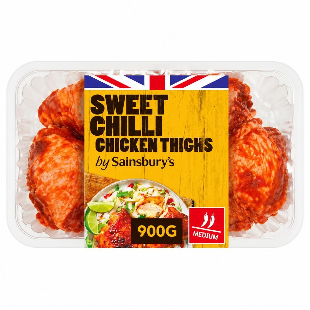 Sainsbury's Sweet Chilli Chicken Thighs 900g