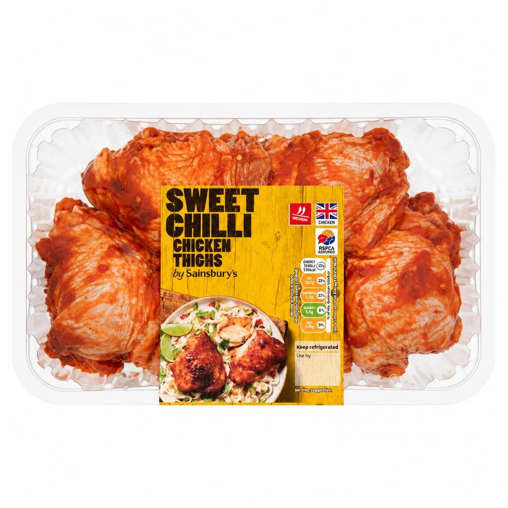 Sainsbury's Sweet Chilli Chicken Thighs 900g