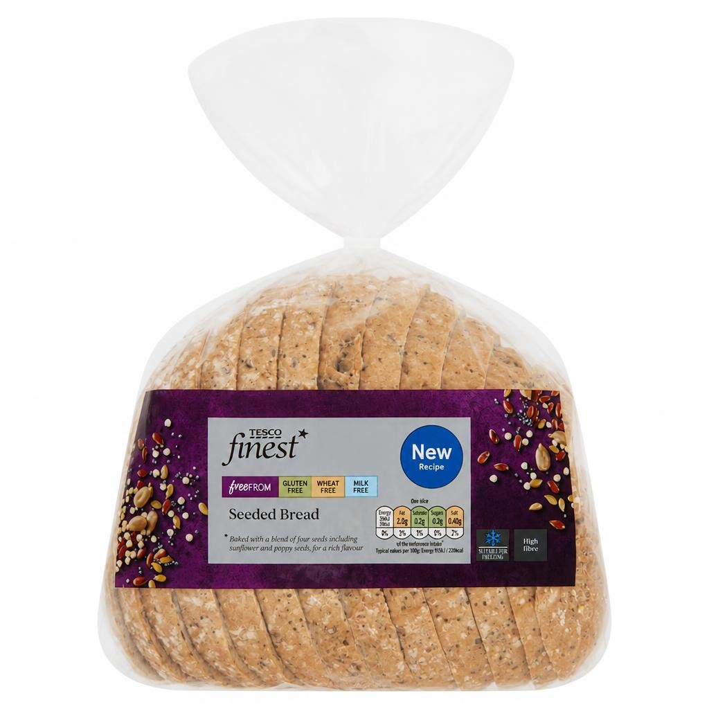 Tesco Finest Free From Seeded Bread 400g