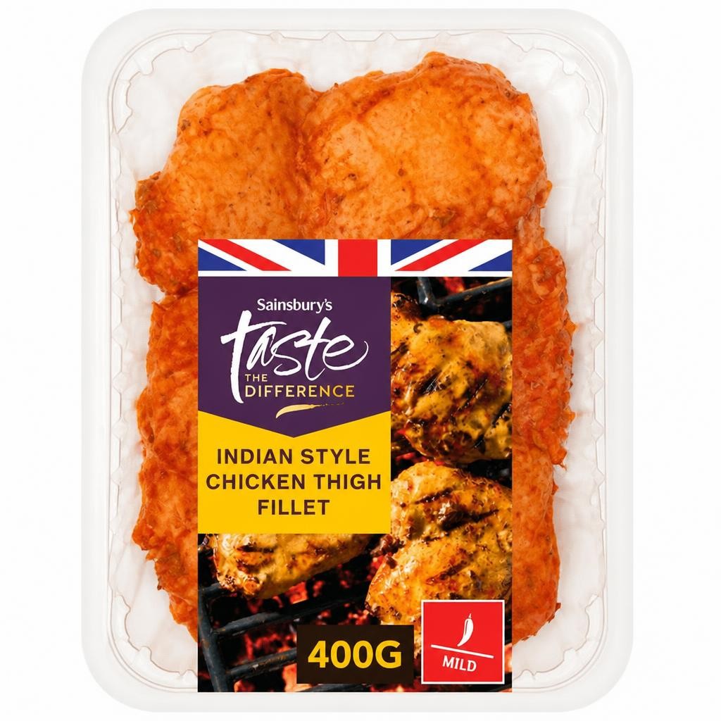 Sainsbury's 400g Indian Style Chicken Thigh Fillet, Taste the Difference