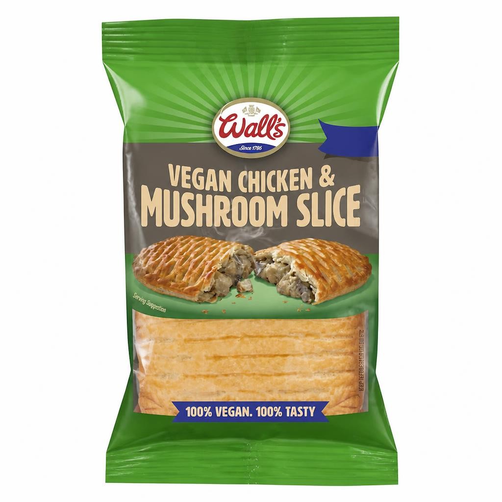 Wall's Vegan Chicken & Mushroom Slice 180g
