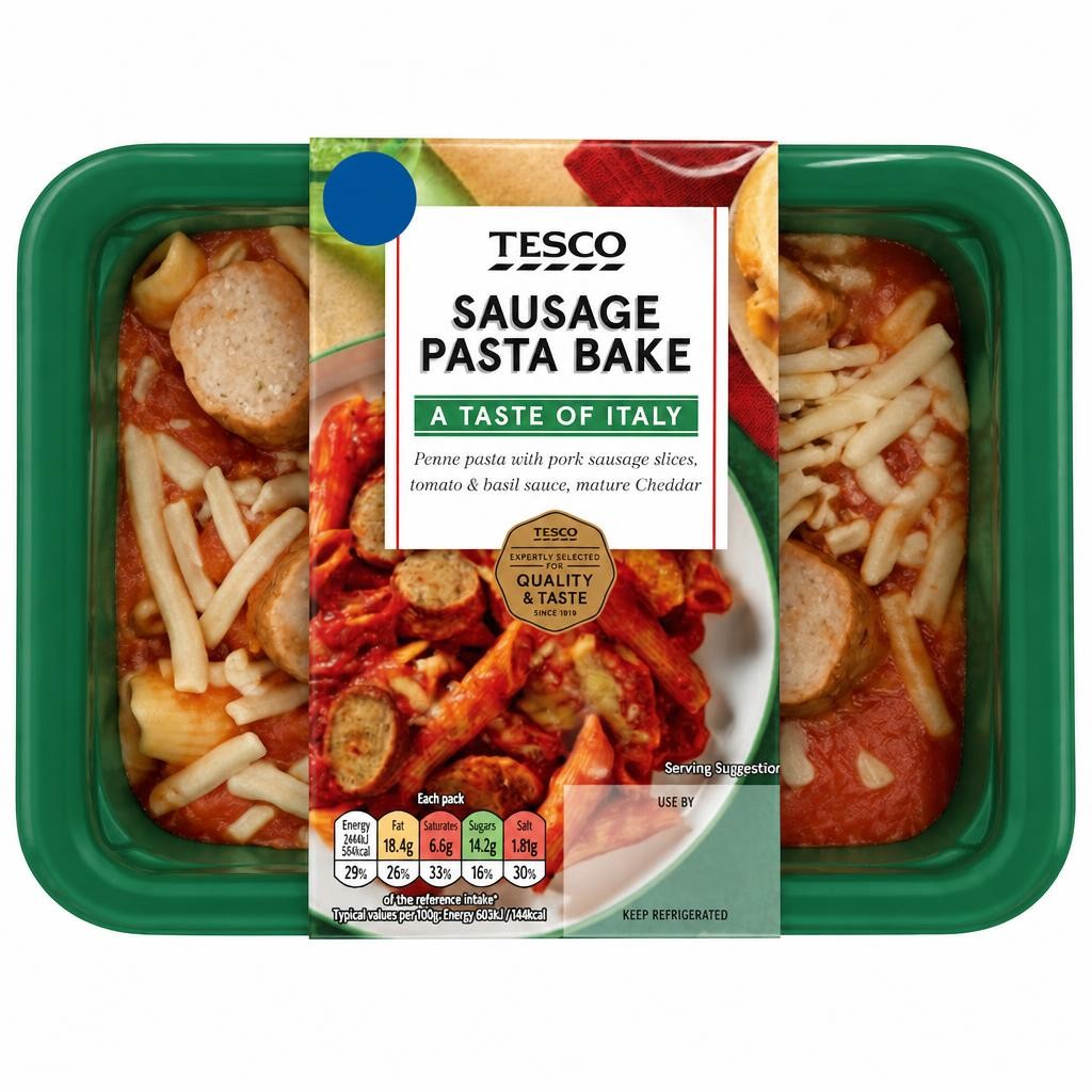 Tesco Sausage Pasta Bake 400g