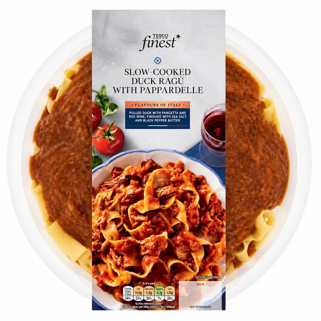 Tesco Finest Duck Ragu with Pappardelle 750g