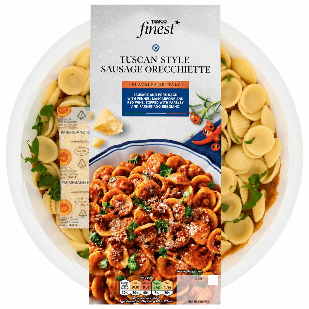 Tesco Finest Tuscan Sausage Orecchiette 750g