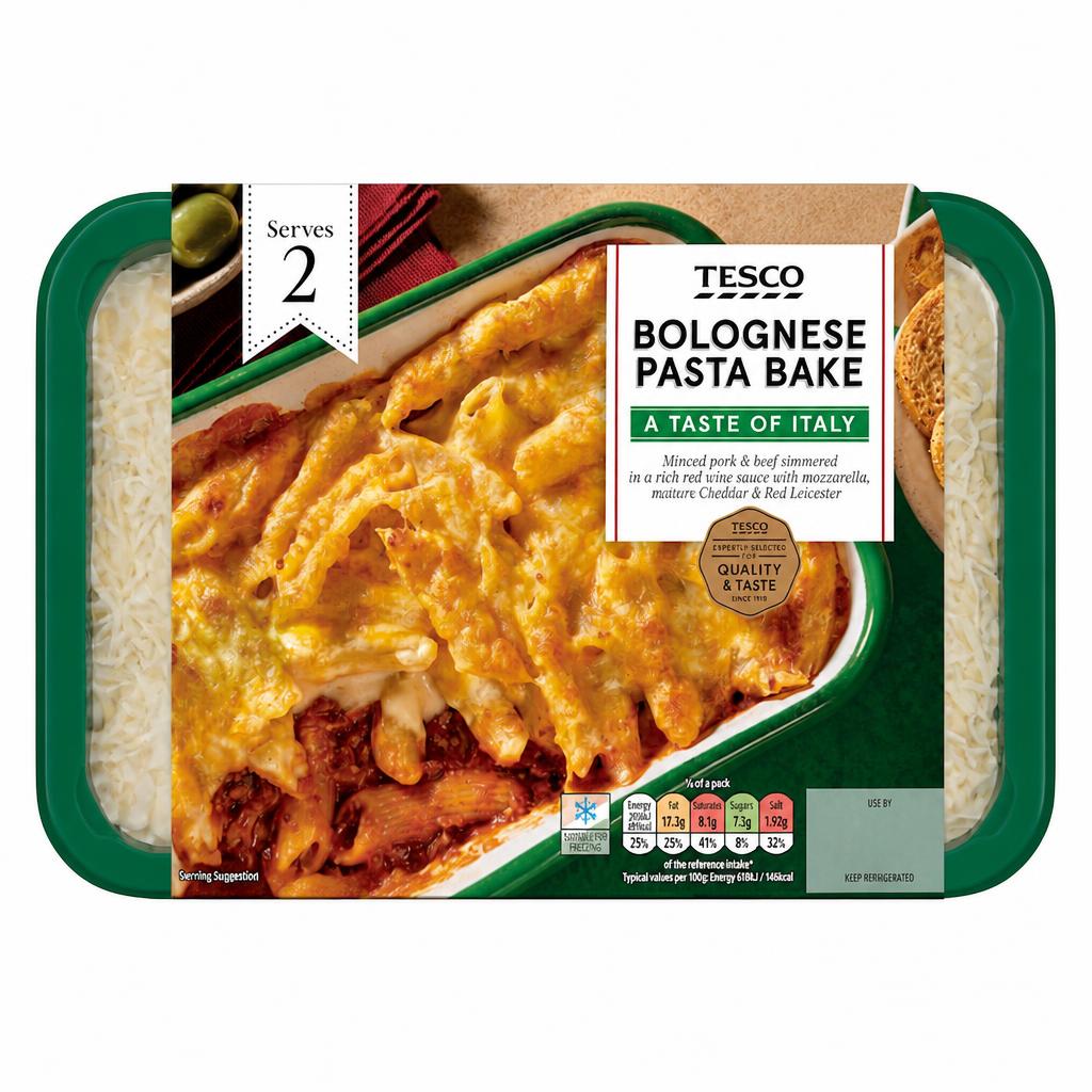 Tesco Bolognese Pasta Bake 750g