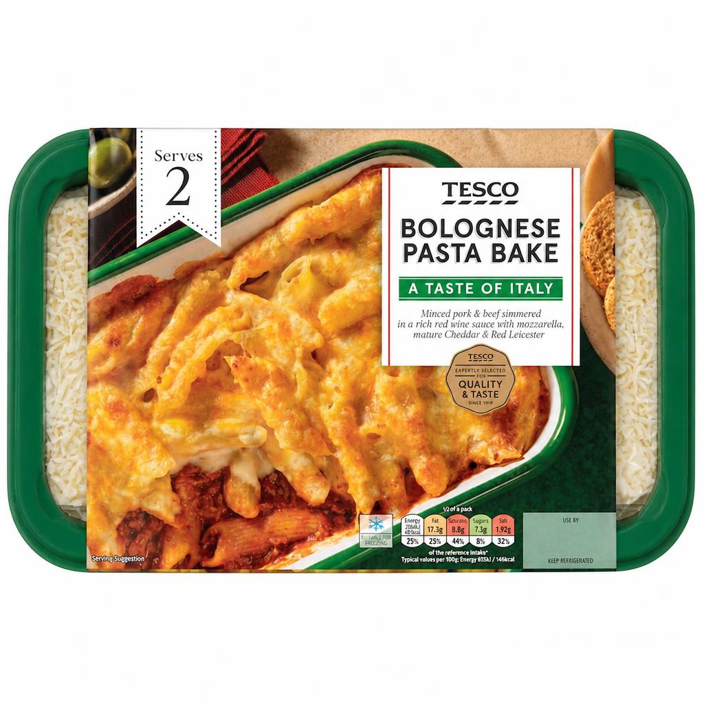 Tesco Bolognese Pasta Bake 750g