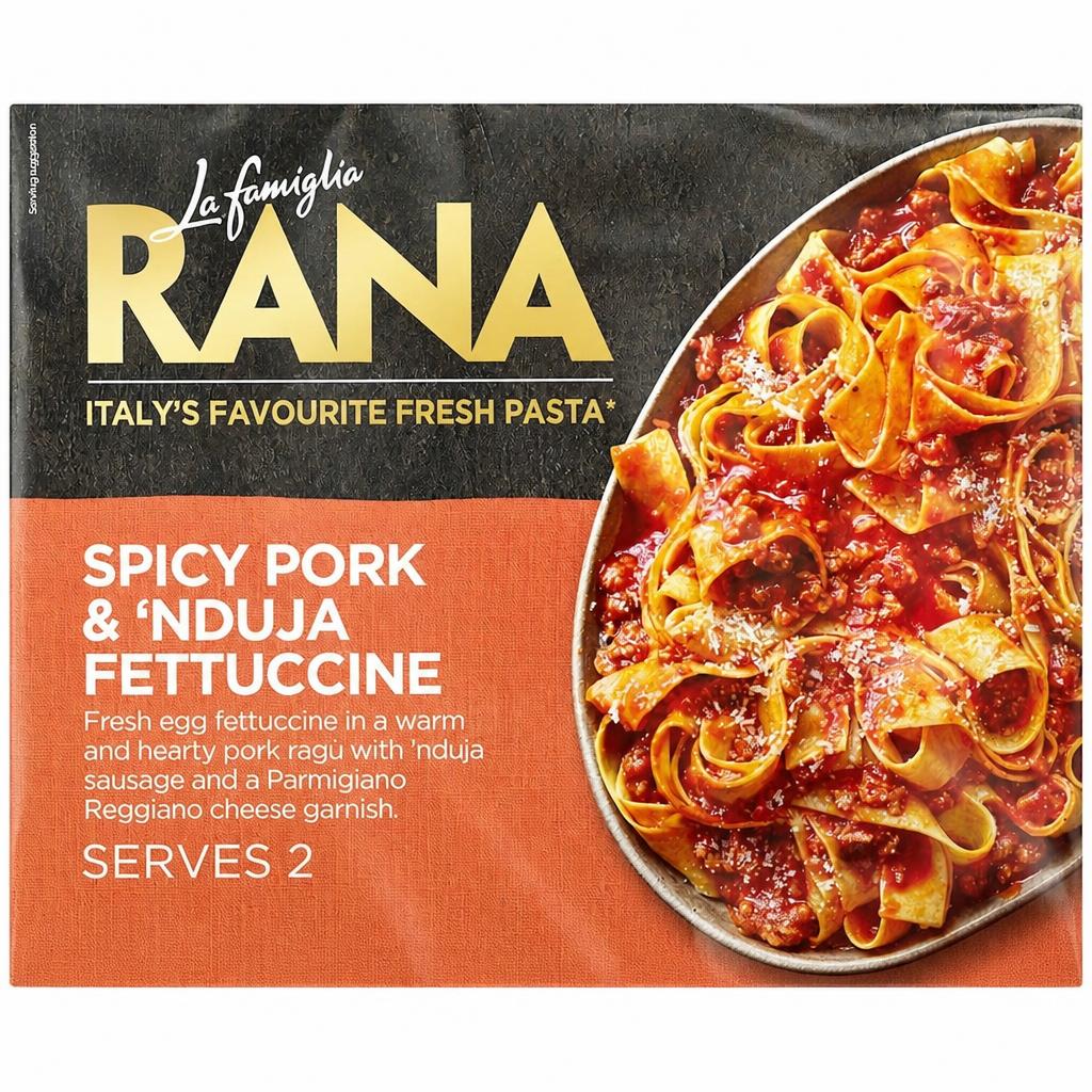 La Famiglia Rana Spicy Pork & 'Nduja Fettuccine 814g