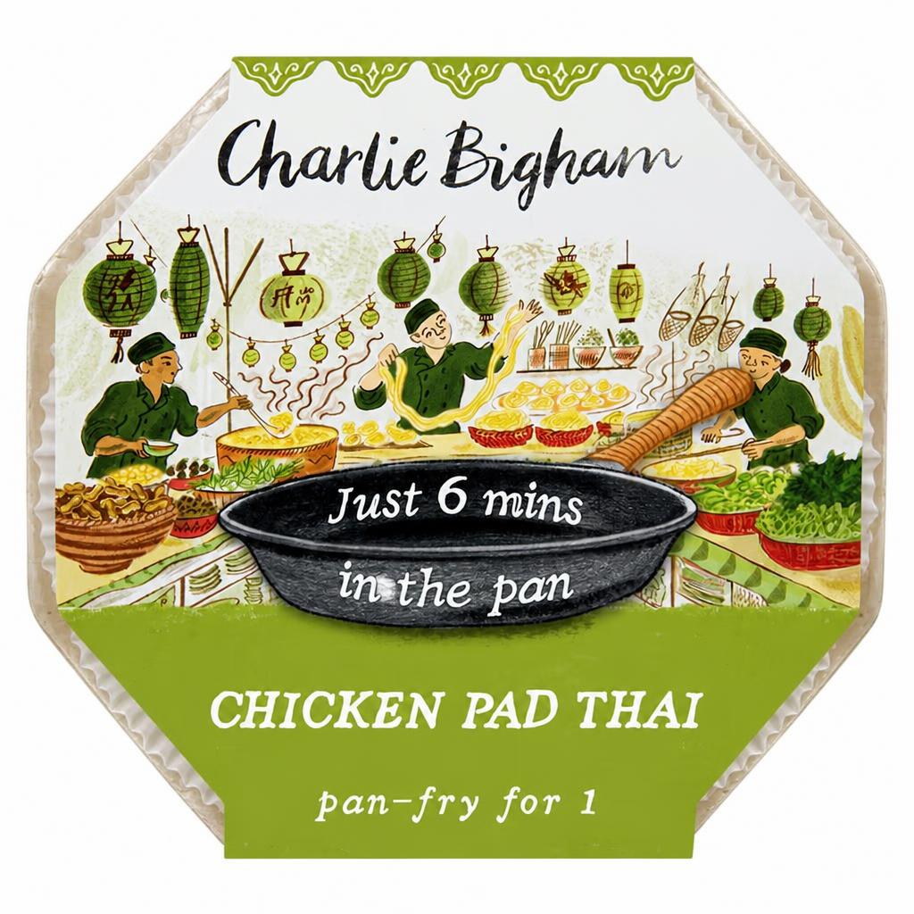 Charlie Bigham's Pan Fry Chicken Pad Thai 380g