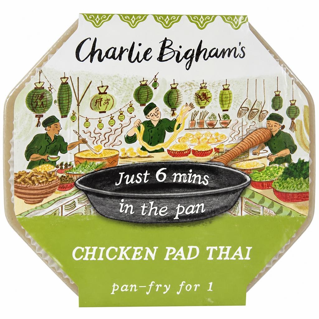 Charlie Bigham's Pan Fry Chicken Pad Thai 380g