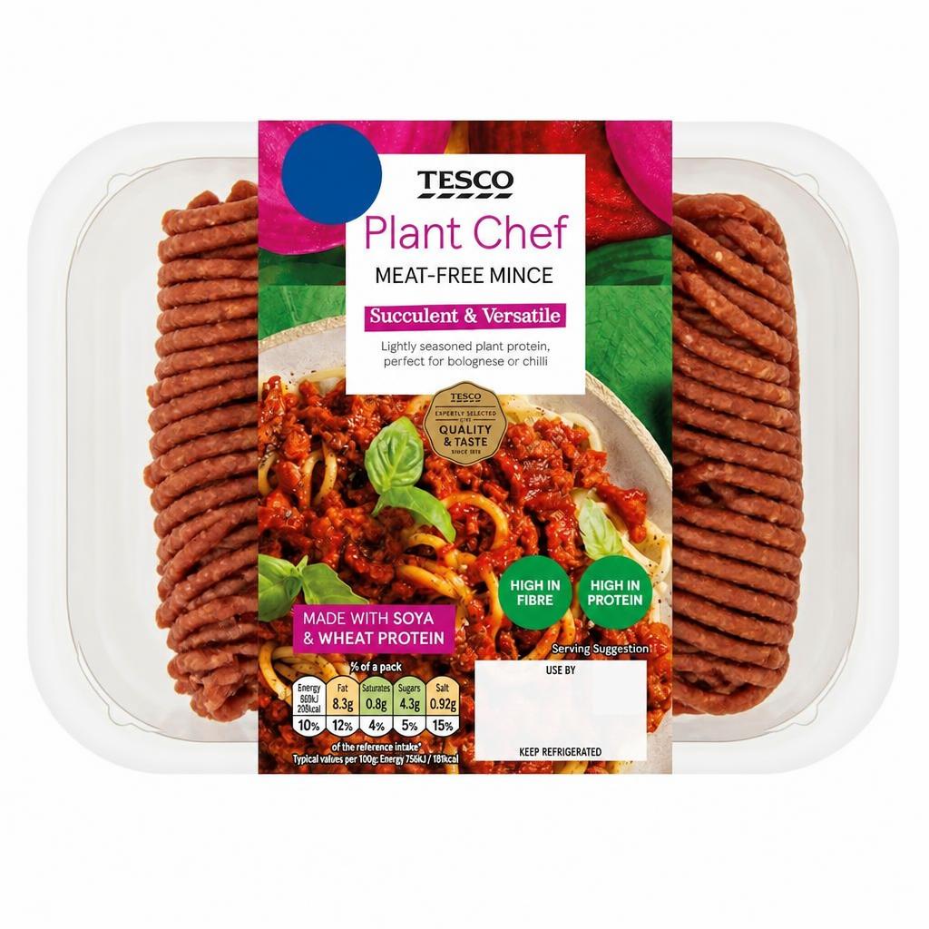 Tesco Plant Chef Meat-Free Mince 250g