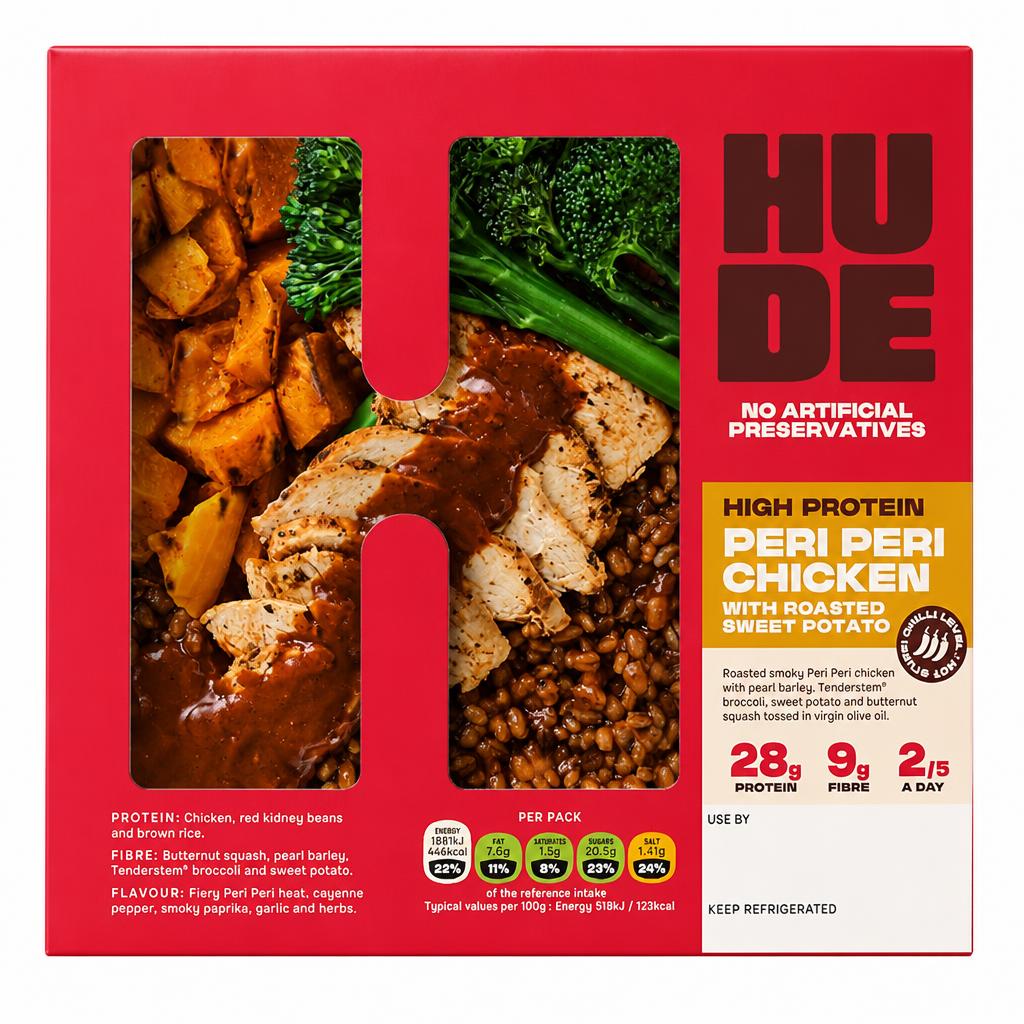 Hide Peri Peri Chicken with Roasted Sweet Potato 380g