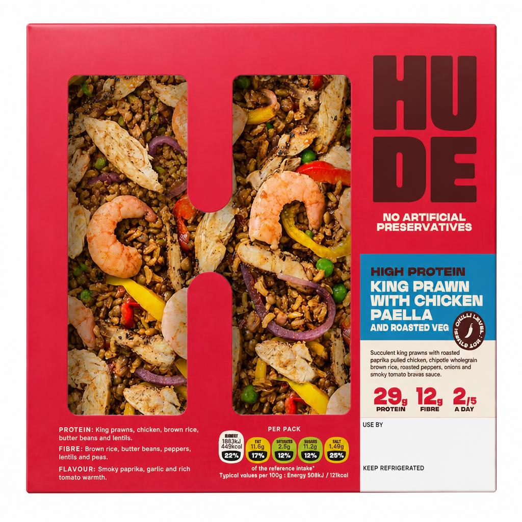 Hide King Prawn with Chicken Paella 380g