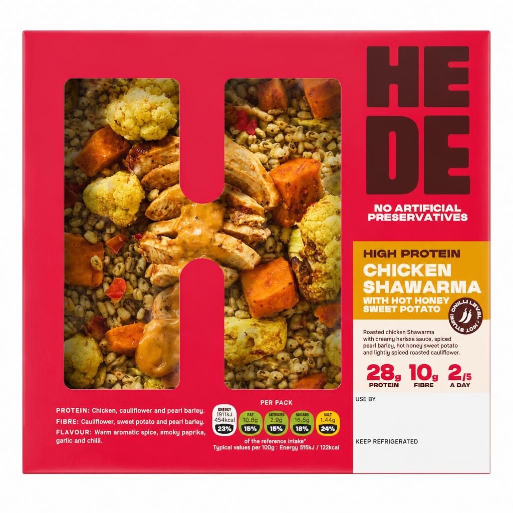 Hide Chicken Shawarma with Hot Honey Sweet Potato 380g