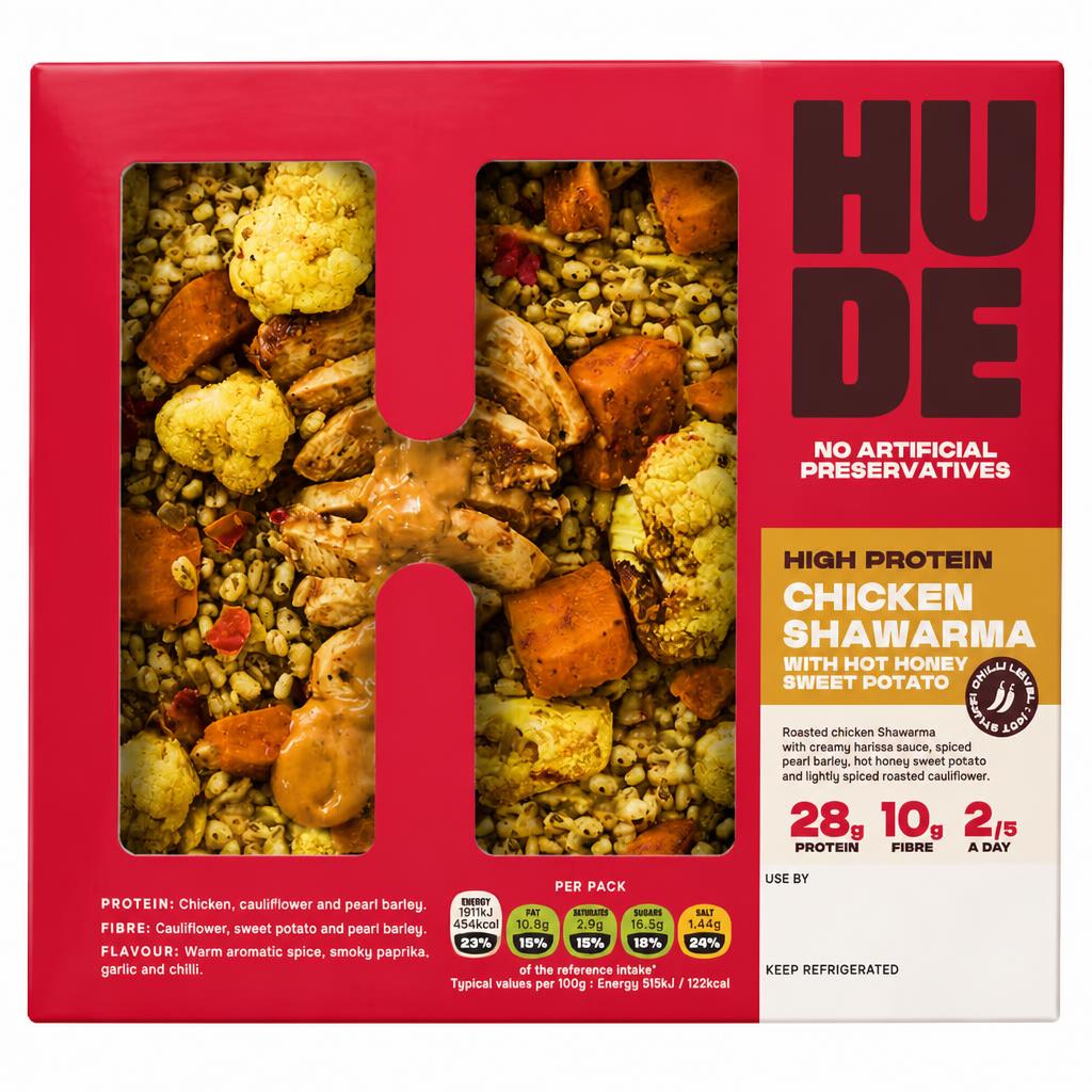 Hide Chicken Shawarma with Hot Honey Sweet Potato 380g