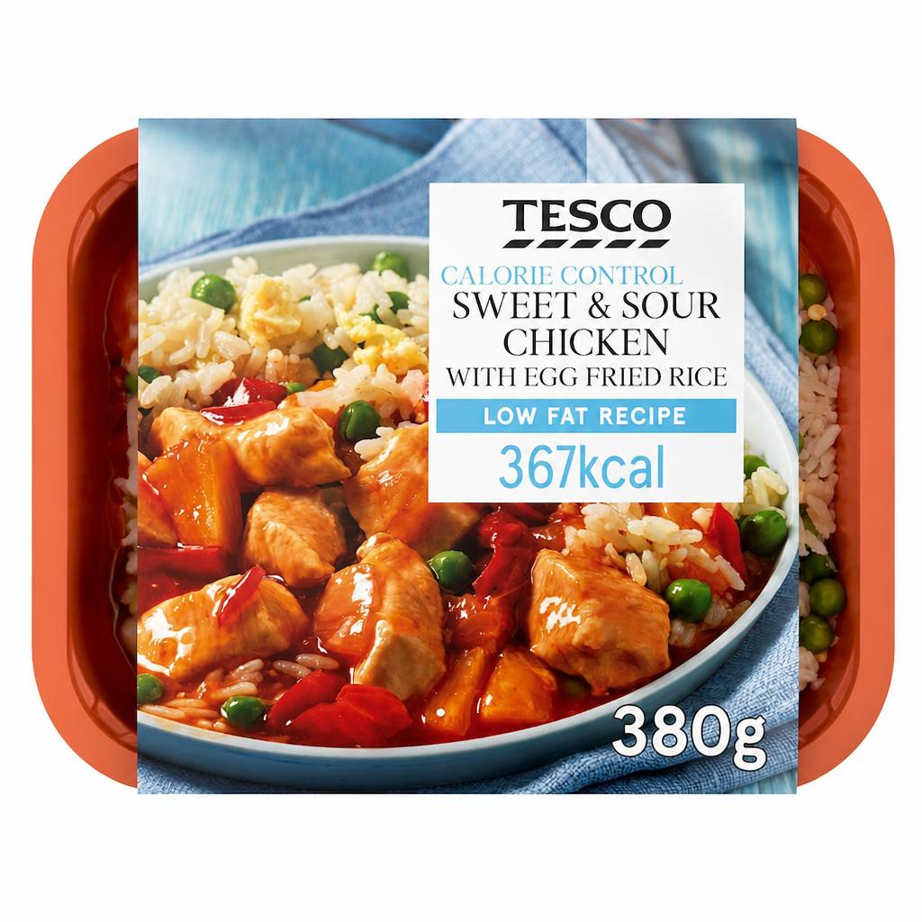Tesco Calorie Controlled Sweet and Sour Chicken 380g
