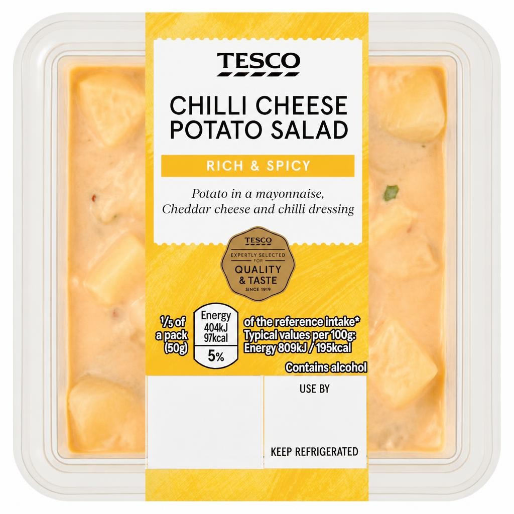 Tesco Chilli Cheese Potato Salad 250g