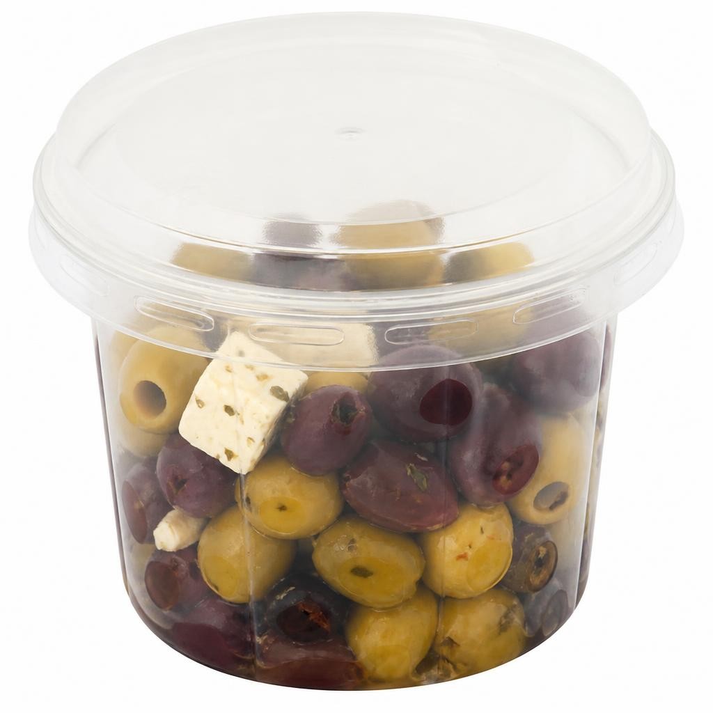 Tesco Green & Black Olives with Feta 300g