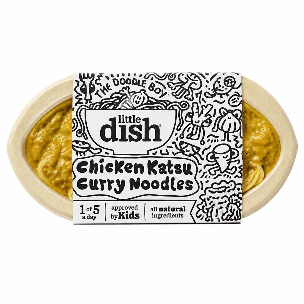 Little Dish Chicken Katsu Curry Noodles 200g