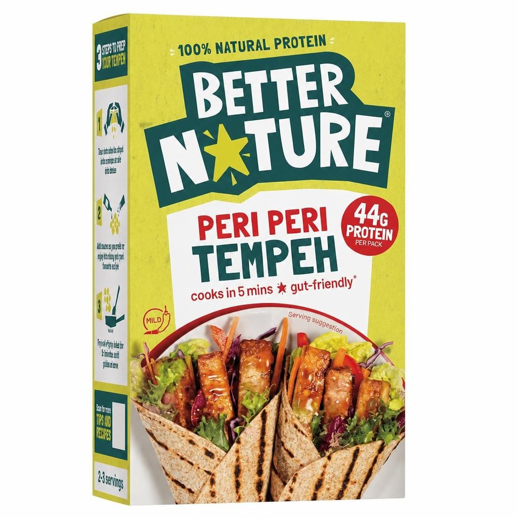 Better Nature Peri Peri Tempeh 220g