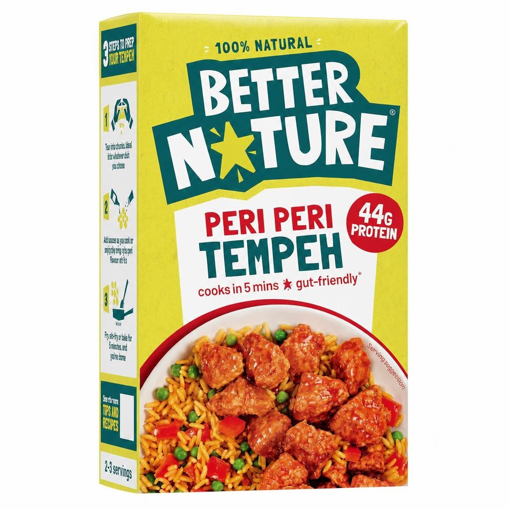 Better Nature Peri Peri Tempeh 220g