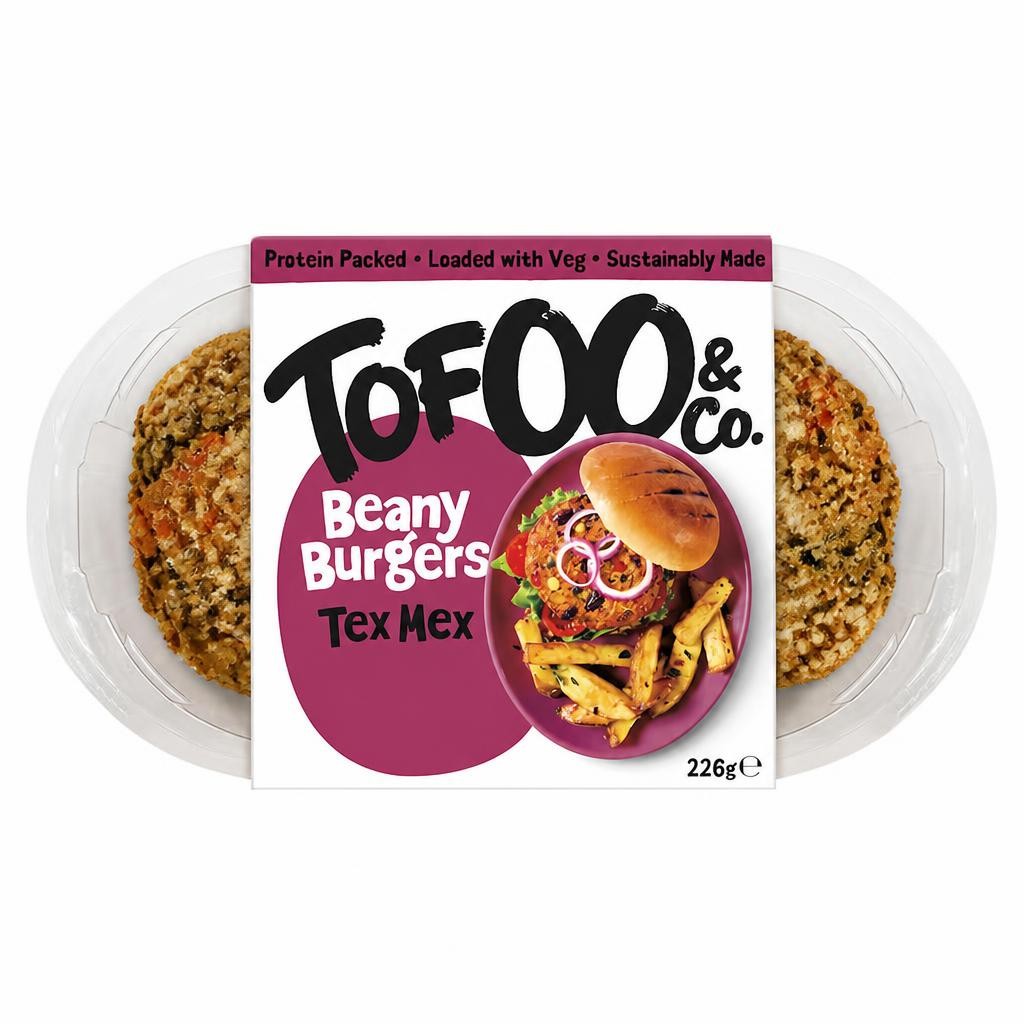 The Tofoo Co. Tex Mex Burgers 226g