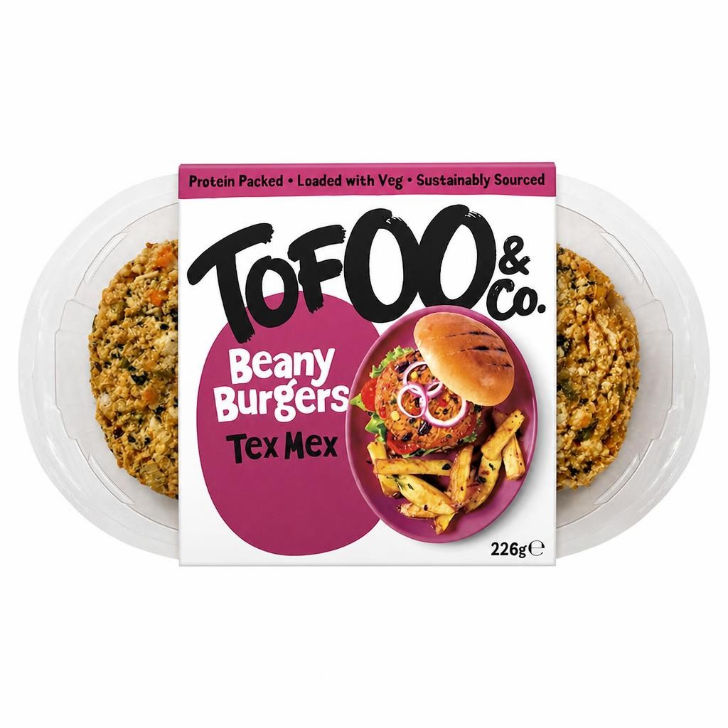 The Tofoo Co. Tex Mex Burgers 226g