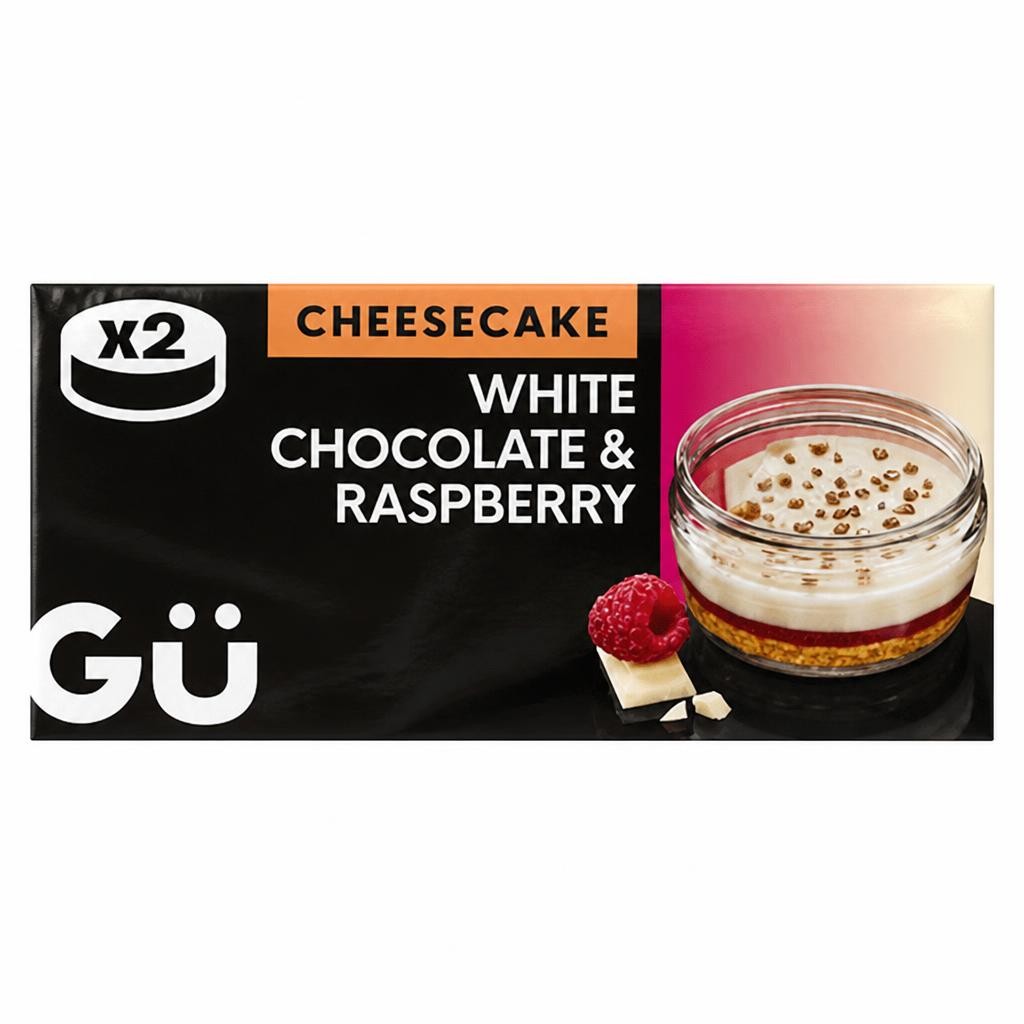 Gu White Chocolate & Raspberry Cheesecake