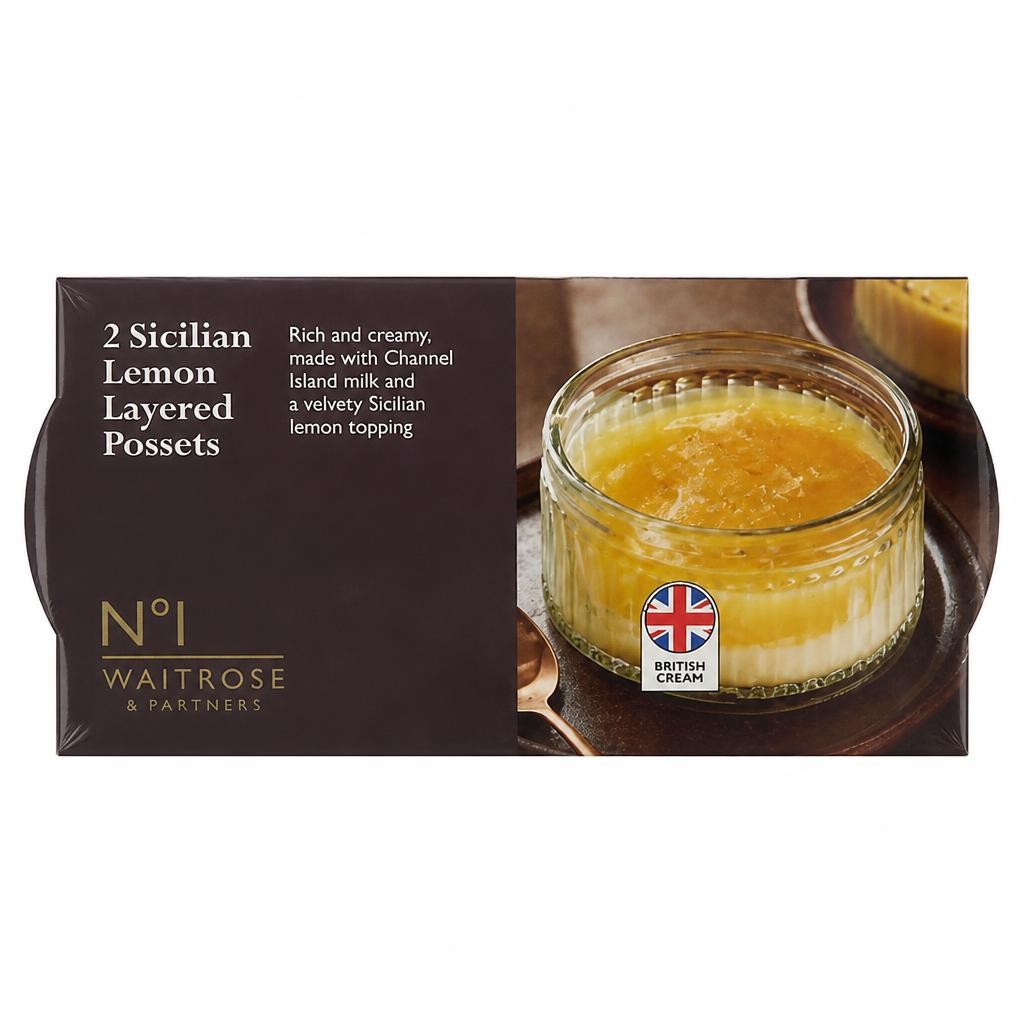 No.1 2 Sicilian Lemon Possets