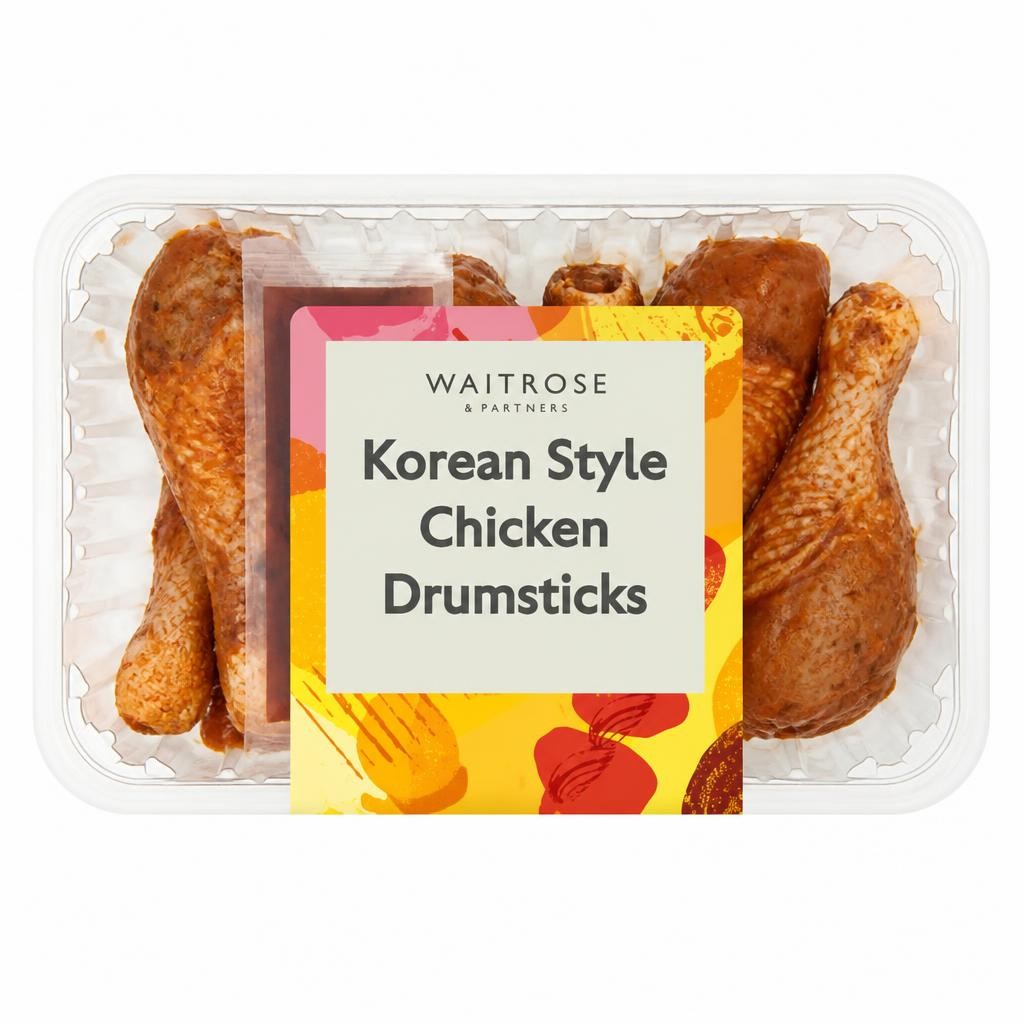 Waitrose BBQ Korean Style Chicken Drumsticks