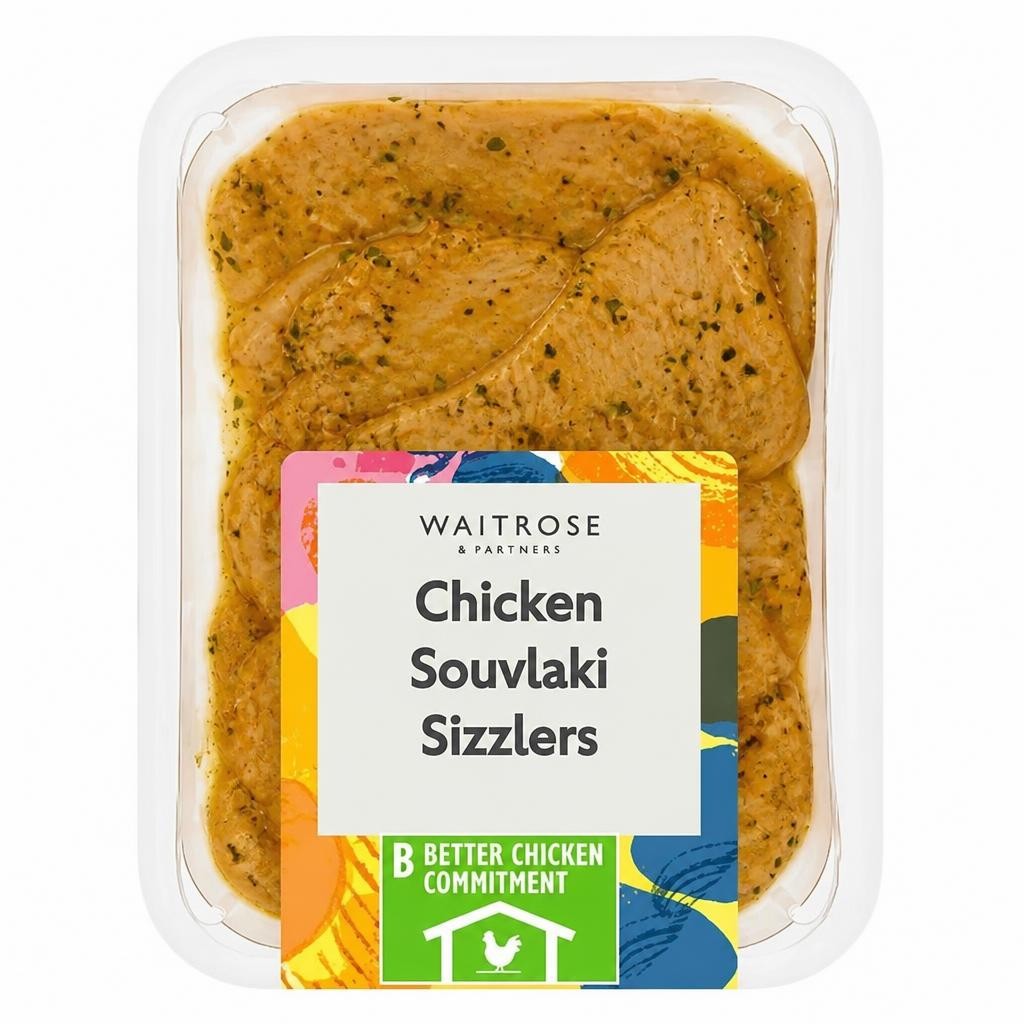 Waitrose BBQ Souvlaki Chicken Sizzlers