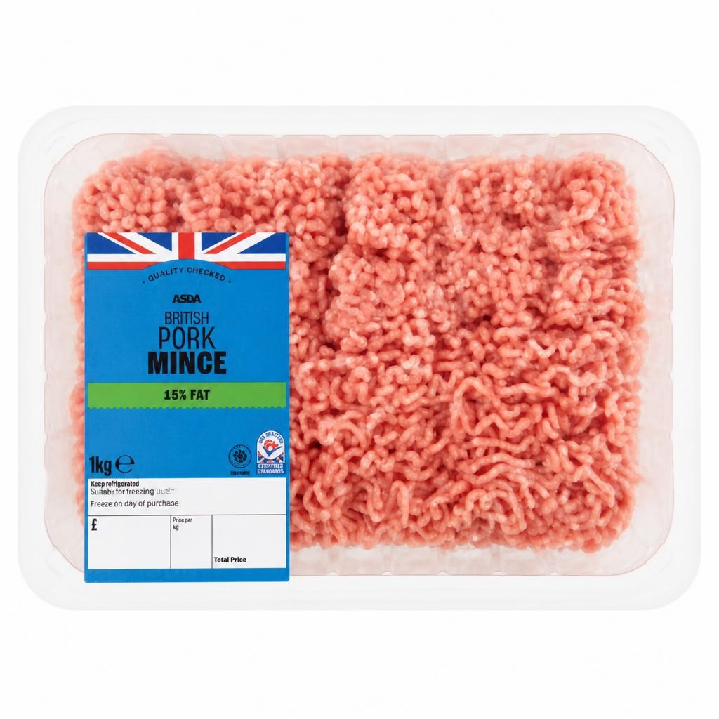 ASDA British Pork Mince 1kg