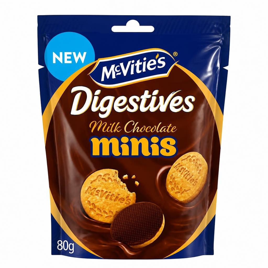McVitie's Digestives Milk Chocolate Minis 80g