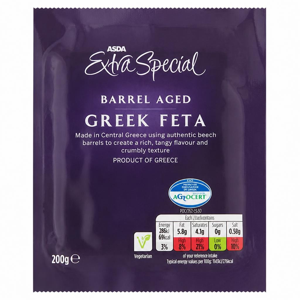 ASDA Extra Special Extra Special Barrel Aged Greek Feta 200g