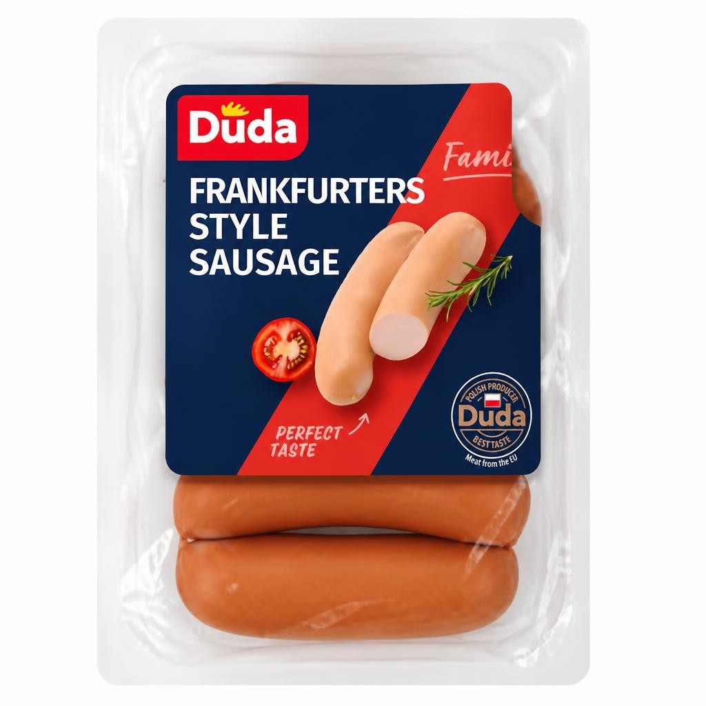 Duda Frankfurter Style Sausage 480G