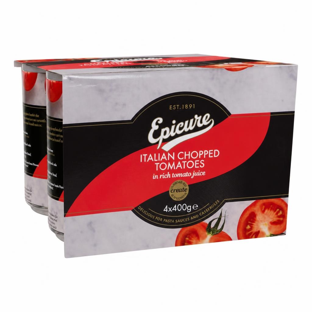 Epicure Chopped Tomatoes Multipack (4x400g)