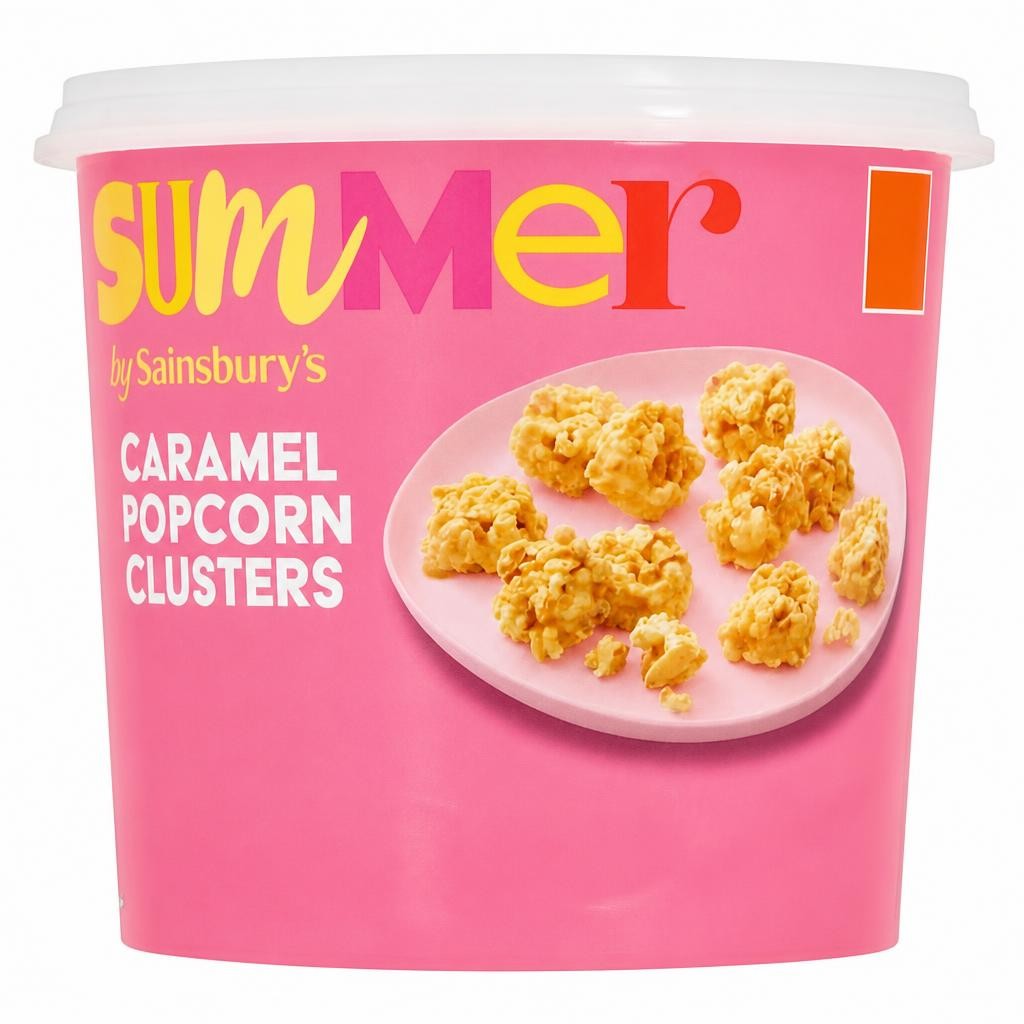 Sainsbury's 155g Summer Caramel Popcorn Clusters