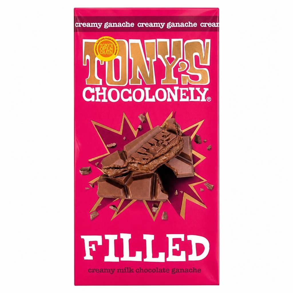 Tony's Chocolonely Filled Creamy Ganache