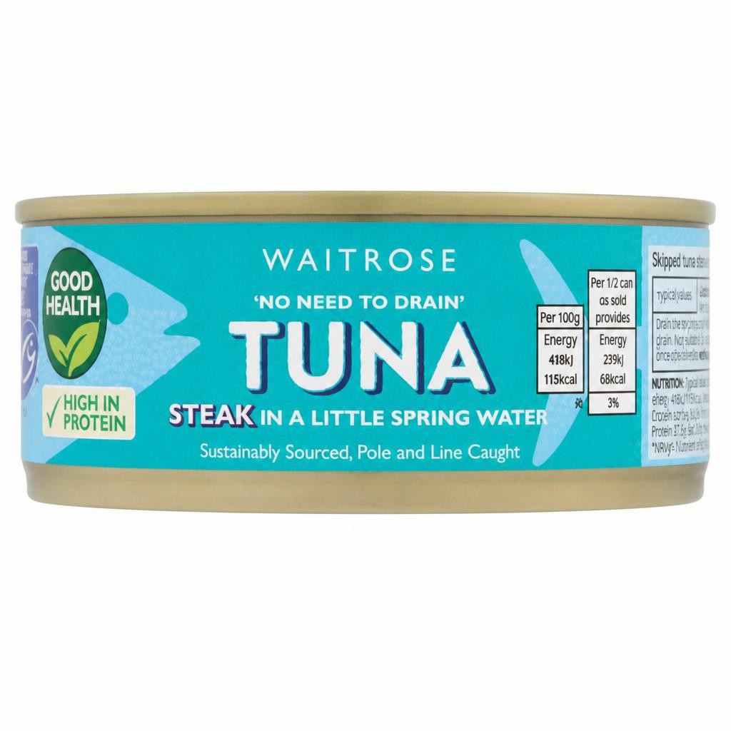 Waitrose Tuna Steak in Spring Water