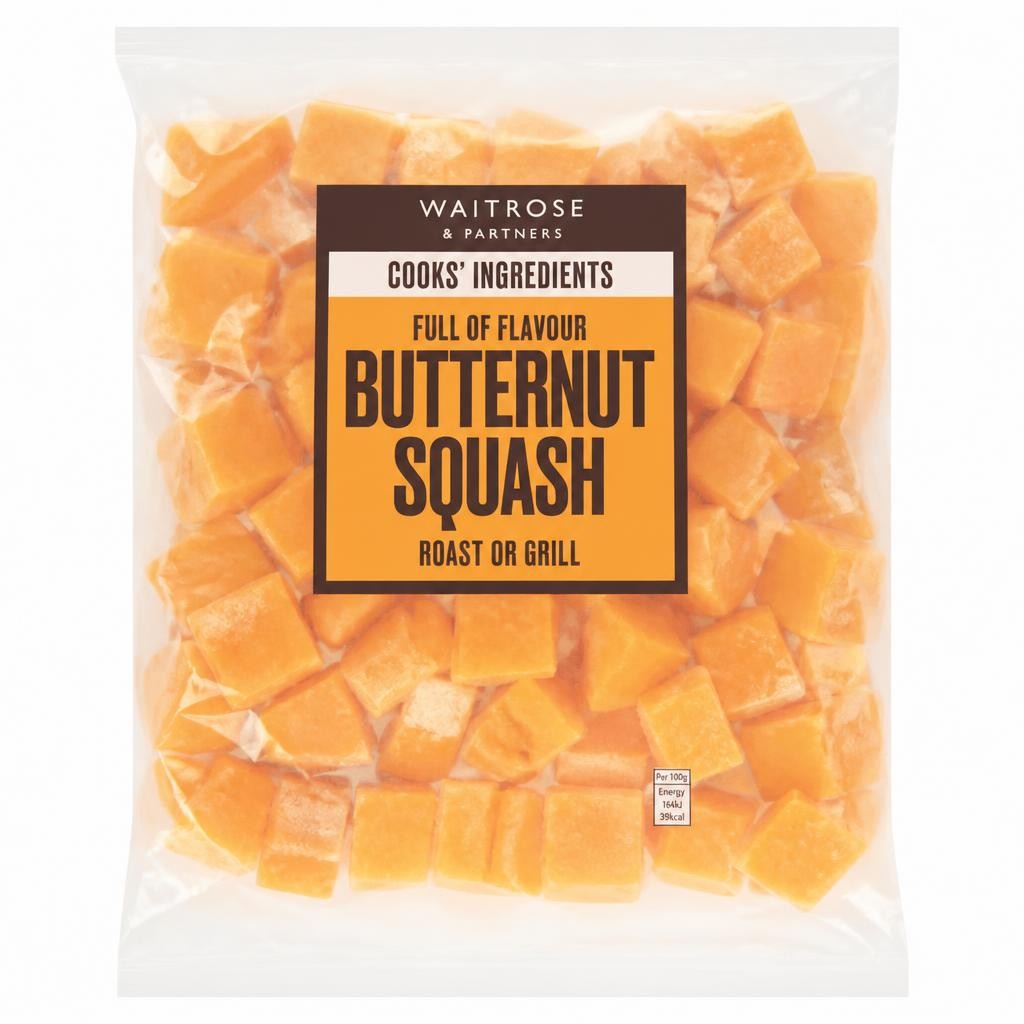 Cooks' Ingredients Frozen Butternut Vine Squash Chunks