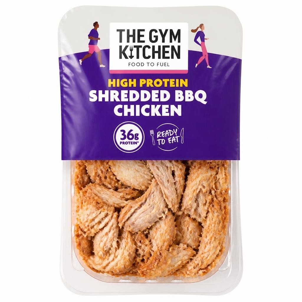 The Gym Kitchen BBQ Shredded Chicken 160g