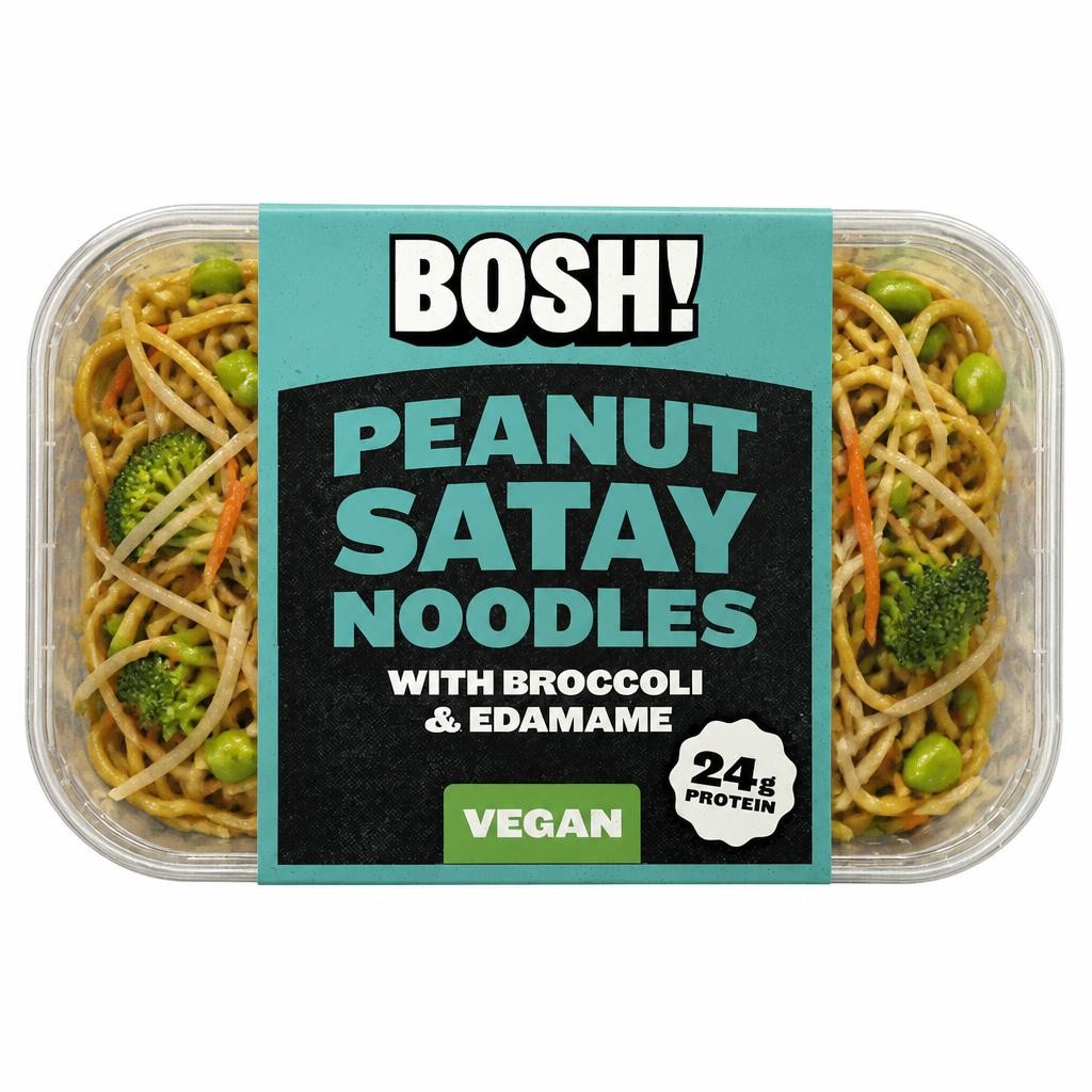 BOSH! Peanut Satay Noodles 380g