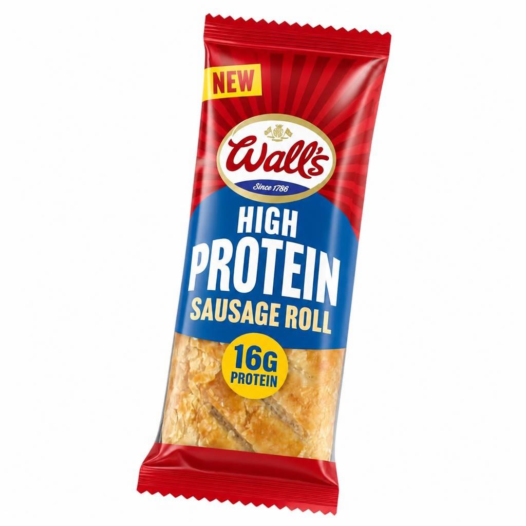 Wall's High Protein Sausage Roll 120g