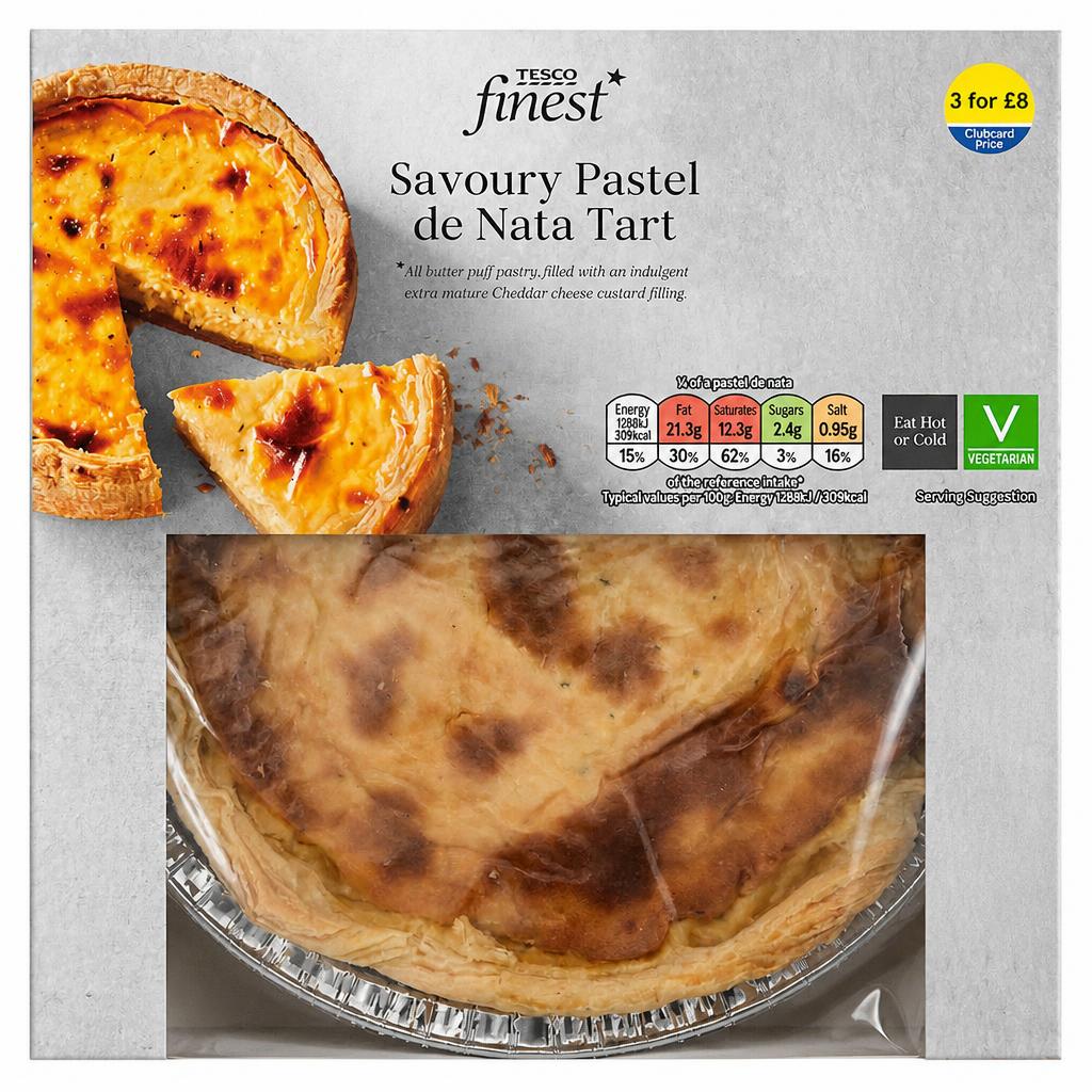 Tesco Finest Savoury Pastel De Nata 400g