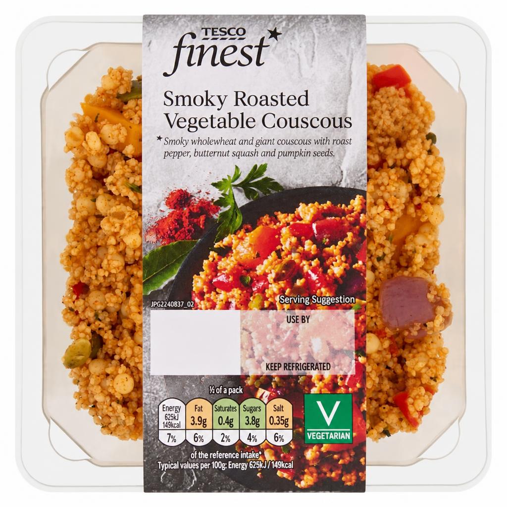 Tesco Finest Smoky Roasted Vegetable Couscous 200g